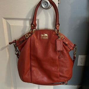 Coach leather satchel